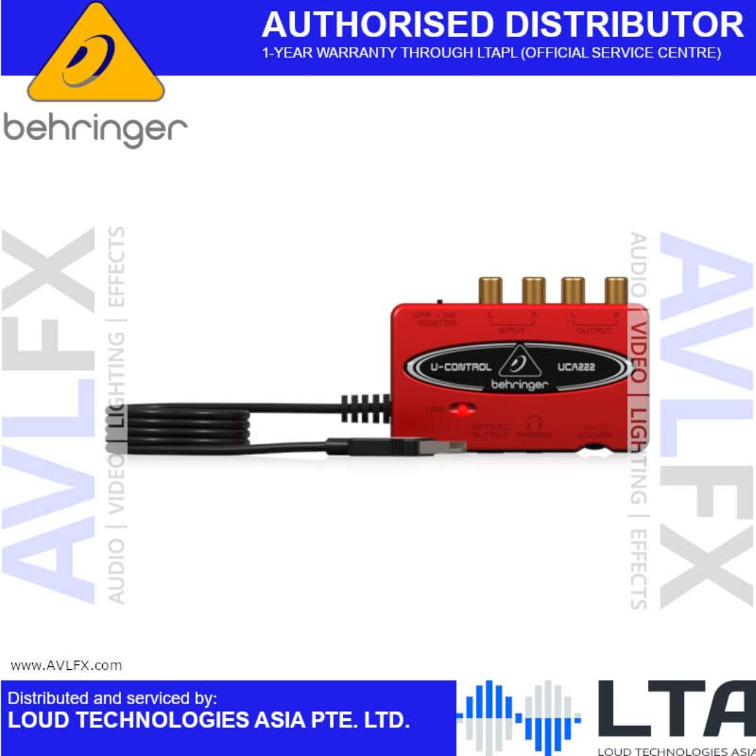 Behringer U Control Uca222 Windows 10 Driver
