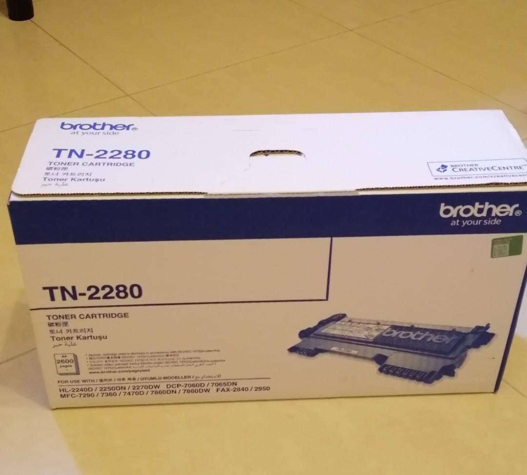 Brother Toner Cartridge Tn 2280 Computers Tech Printers Scanners Copiers On Carousell