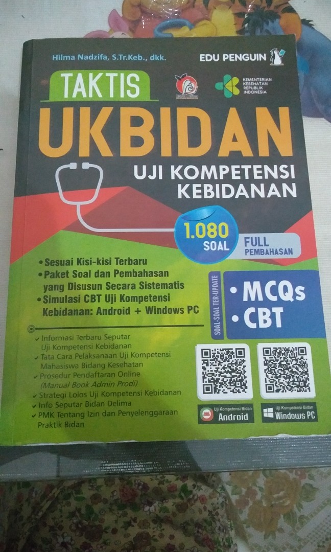 Buku Taktis Uji Kompetensi Bidan Ukom Kebidanan Buku Alat Tulis Buku Di Carousell