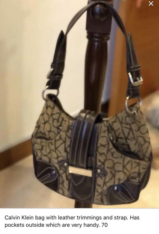 used calvin klein handbags