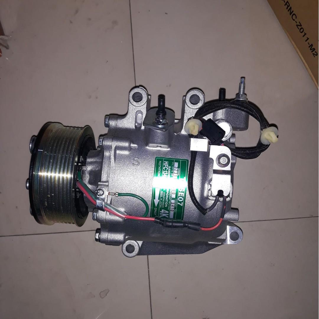 Car Compressor For Honda civic city jazz fit crv Sanden 3410, Car 