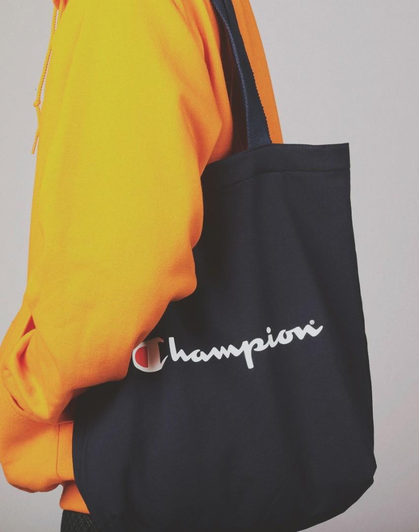 champion tote bag orange