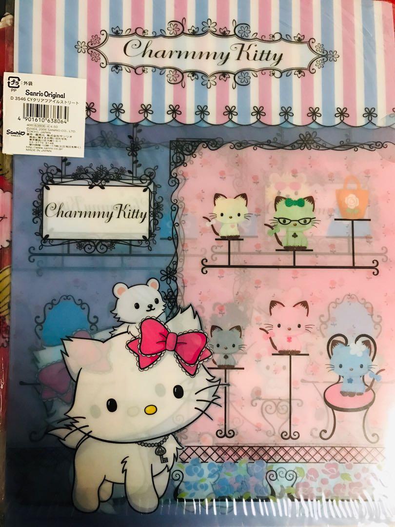 Charmmy Kitty クリアファイルカバーノート チャーミーキティ