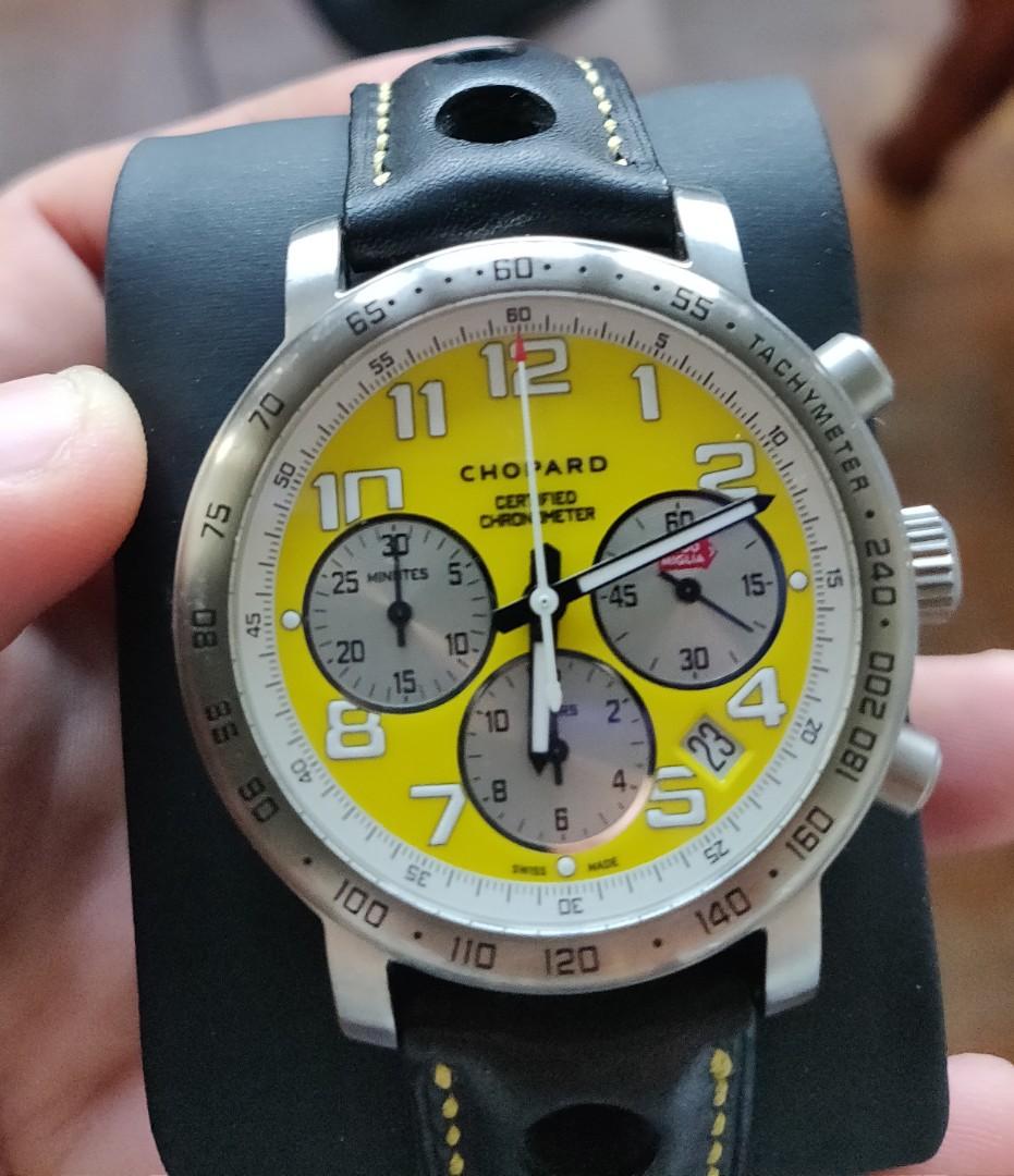 Chopard mille miglia yellow speed titanium Fullset