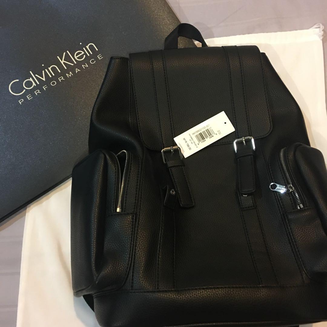 Buy Calvin Klein Women's Jessie Organizational Backpack, Black/Silver, One  Size, Jessie Organizational Backpack at Amazon.in