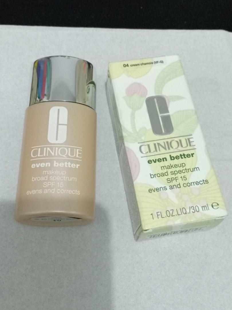 Clinique Even Better Spf 15 Foundation Health Beauty Makeup On Carousell