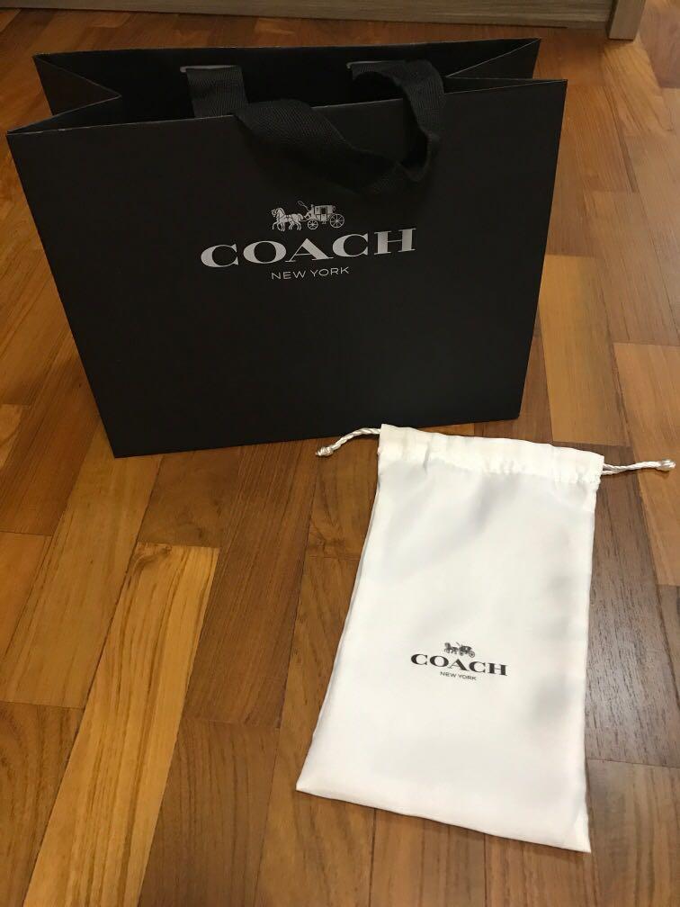 Coach bag clearance packaging