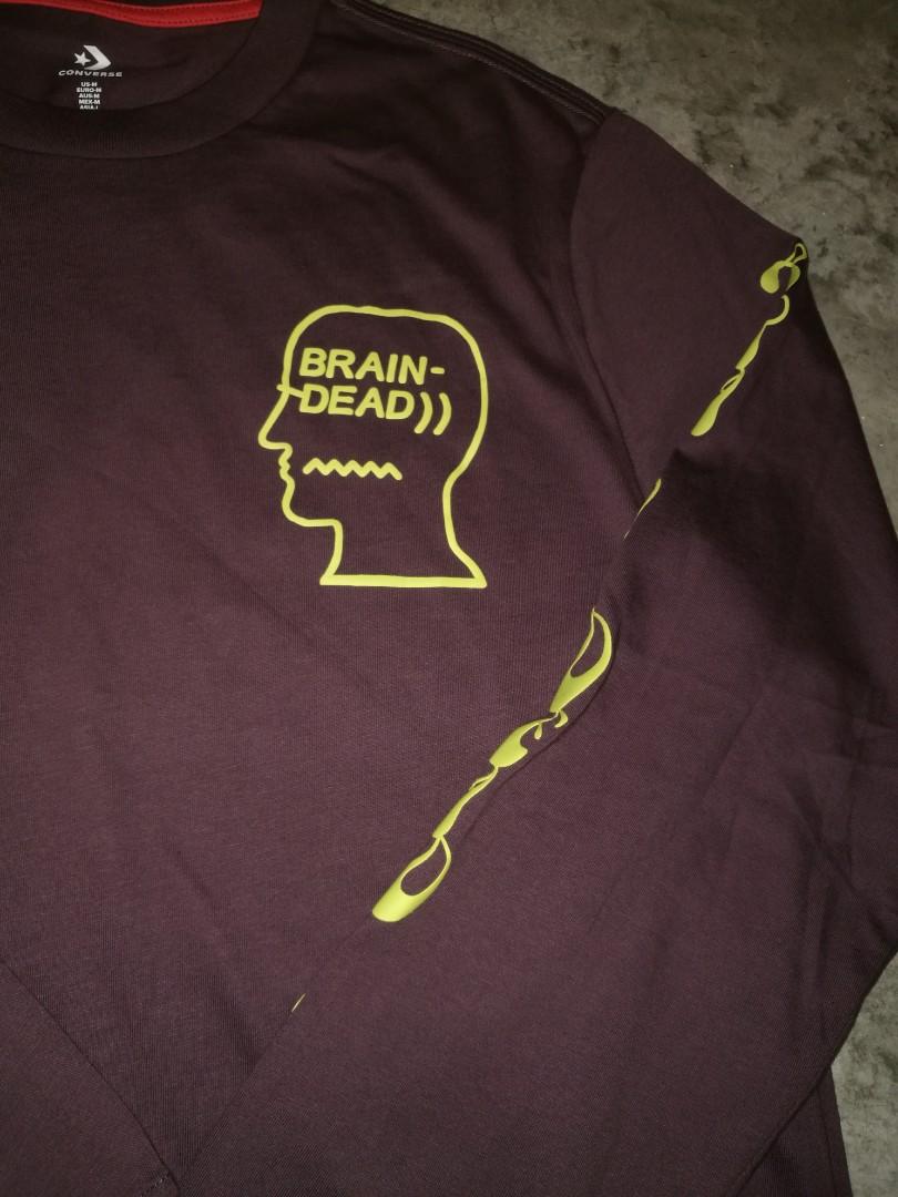 Reduced Converse X Brain Dead Longsleeve T Shirt Men S Fashion