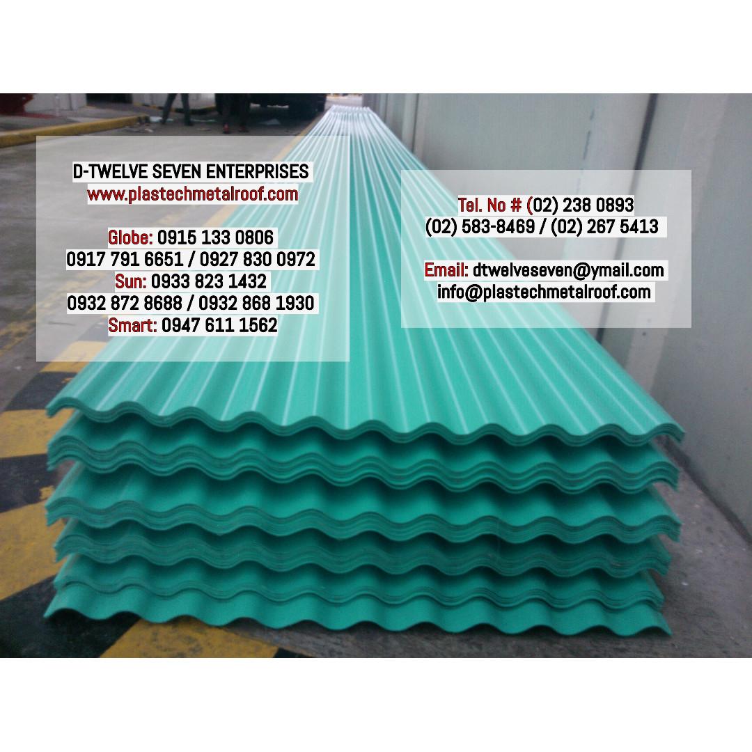 Corrugated Heat Resistant Imac uPVC Roof, Commercial & Industrial