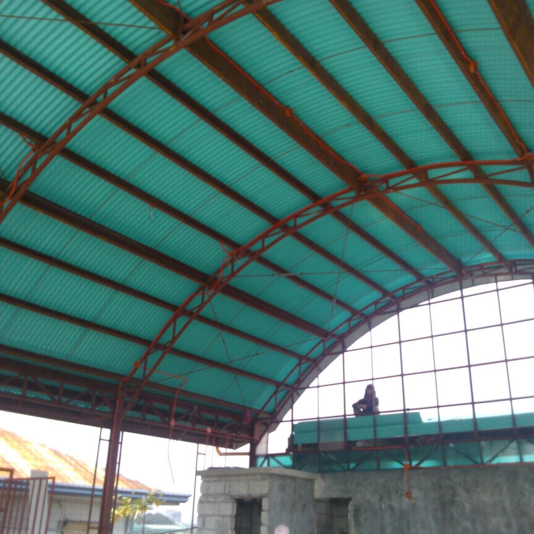 Corrugated Heat Resistant Imac uPVC Roof, Commercial & Industrial