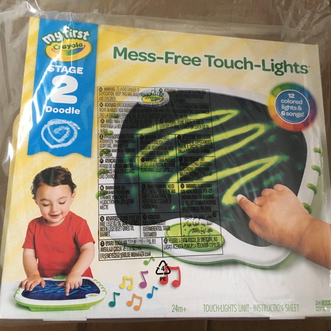 Crayola My First Mess Free Touch Lights Books Stationery Stationery On Carousell Your little one will enjoys hours combining visual art, light, and sound, my first crayola touch lights engages your toddler's imagination in a multisensory art experience that. carousell