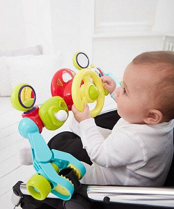 elc buggy driver pink