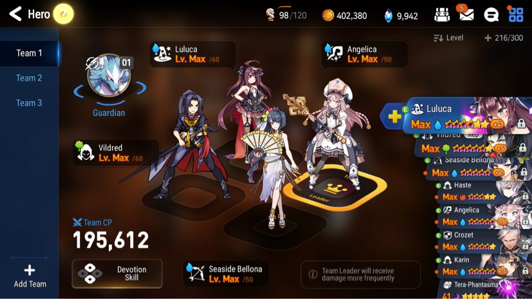 Epic Seven Ss Bellona 190k Cp Toys Games Video Gaming Video Games On Carousell