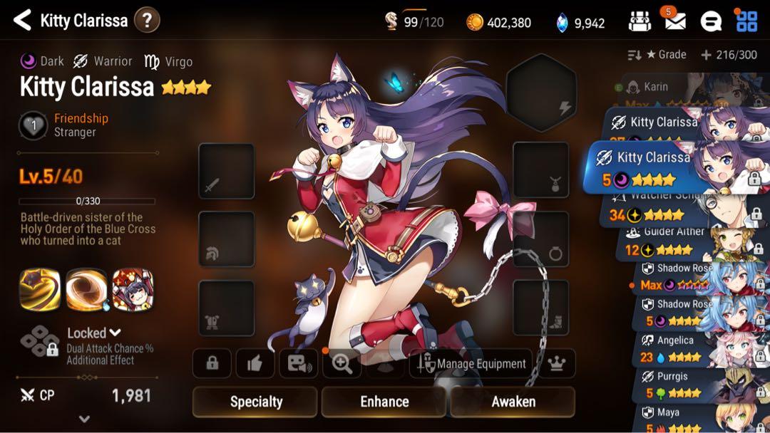 Epic Seven Ss Bellona 190k Cp Toys Games Video Gaming Video Games On Carousell