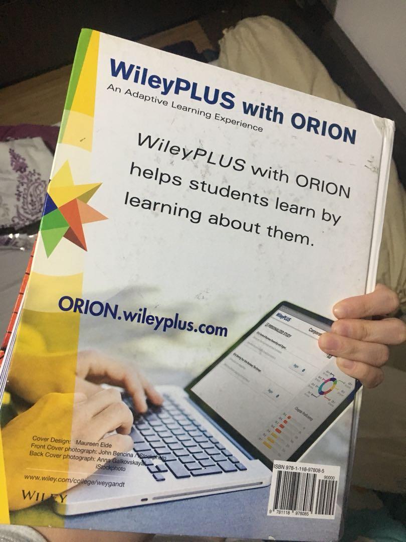 Financial Accounting Ifrs Edition Principles Of Accounting Books Stationery Textbooks On Carousell