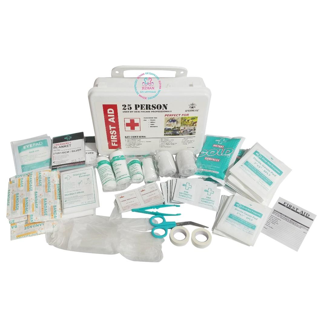 First Aid Kit 25 Person Health Beauty Perfumes Nail Care Others On Carousell