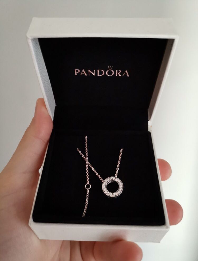 Forever Pandora Collier Necklace Women s Fashion Jewelry Organisers Necklaces on Carousell