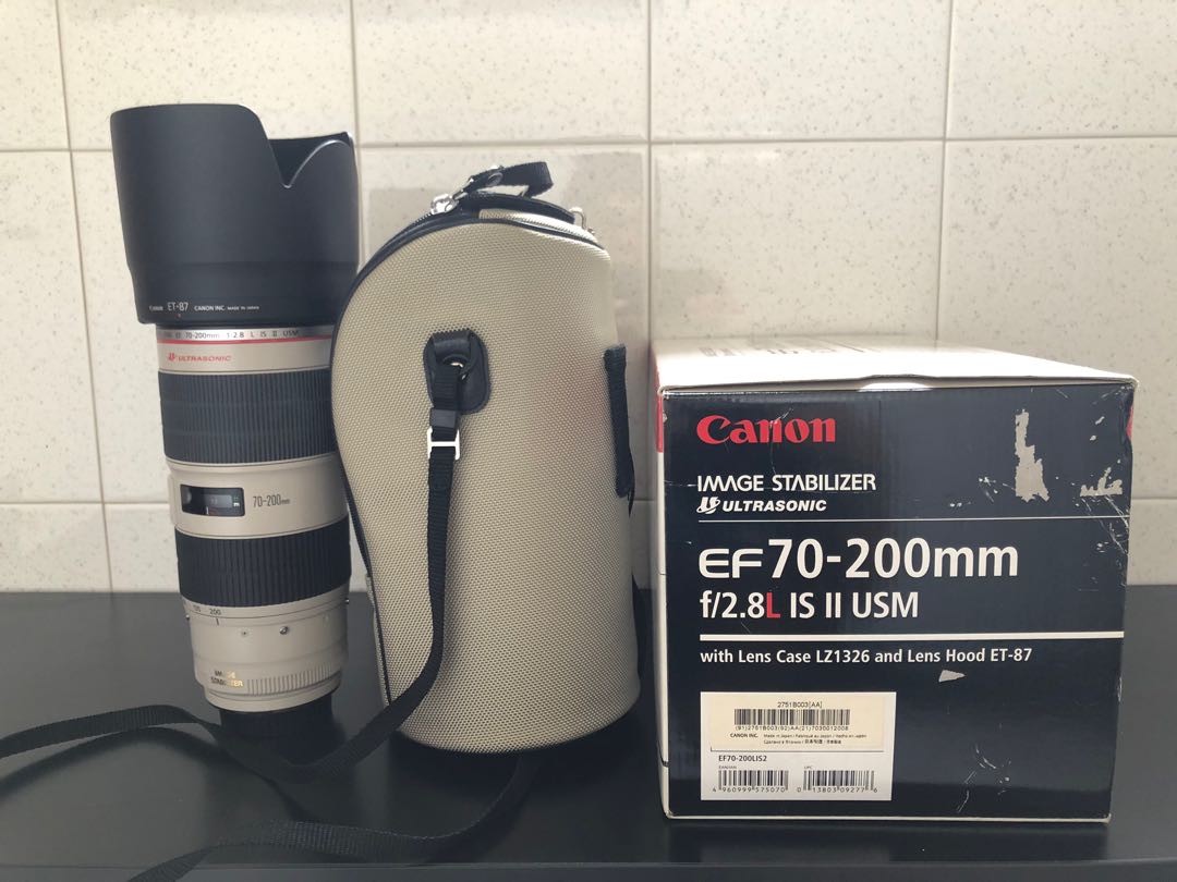 Free Extender 1 4x Iii When Purchase Canon 70 200 L F2 8 Is My Ii Usm Photography Lenses On Carousell