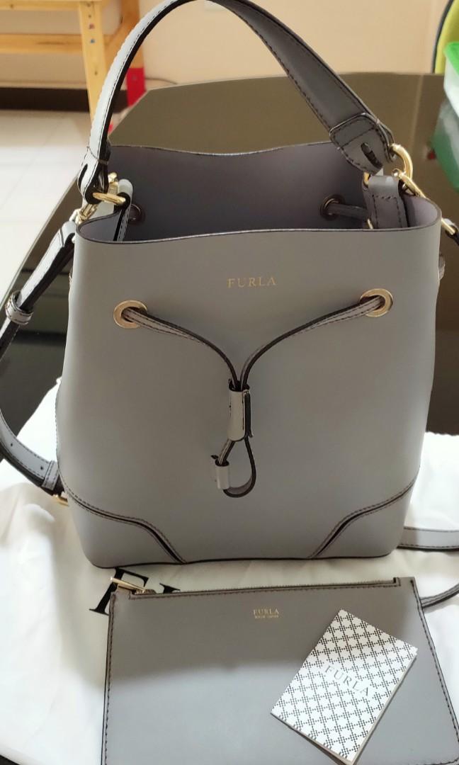 furla bucket bag stacy