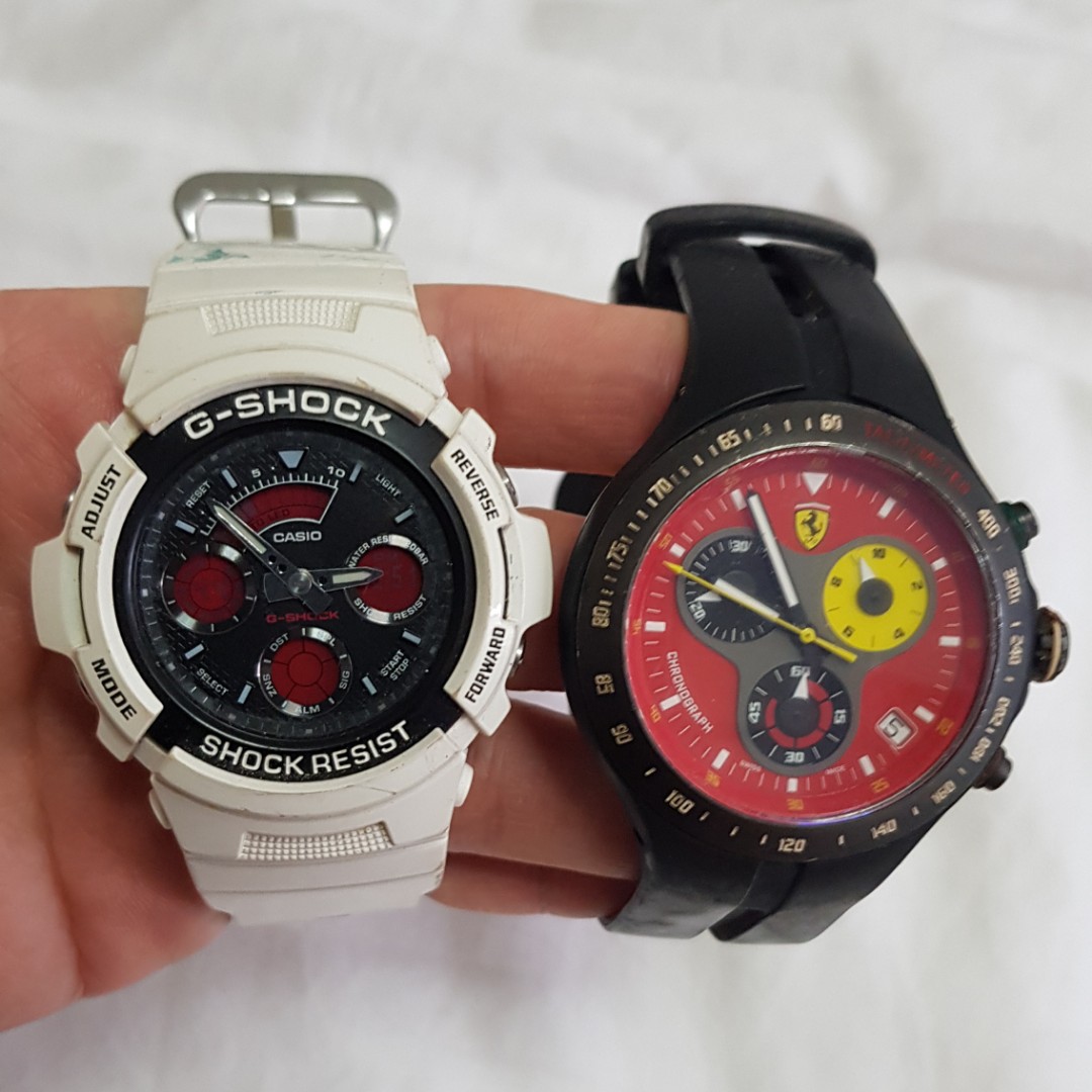 G shock ferrari sales watch