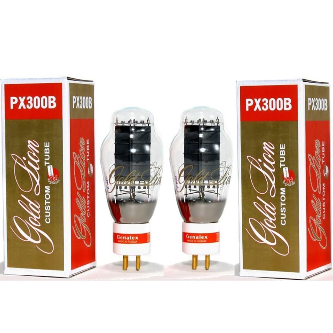 Genalex Gold Lion PX300B 2 tubes Matched Pair