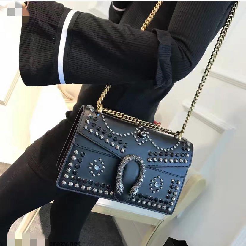 Gucci dionysus studded bag hotsell