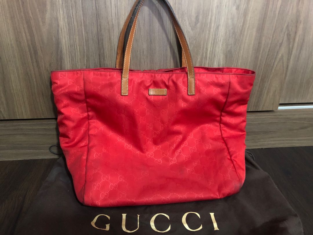Gucci nylon 2025 guccissima tote bag