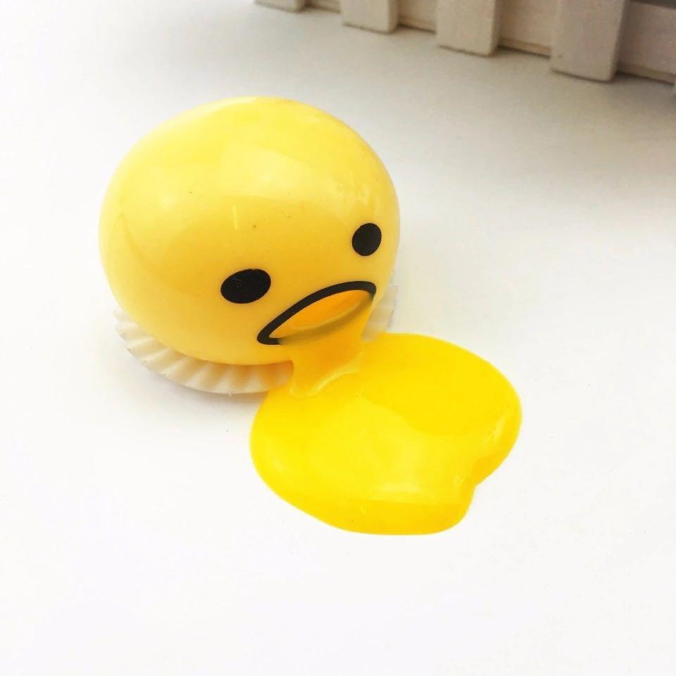 gudetama vomit