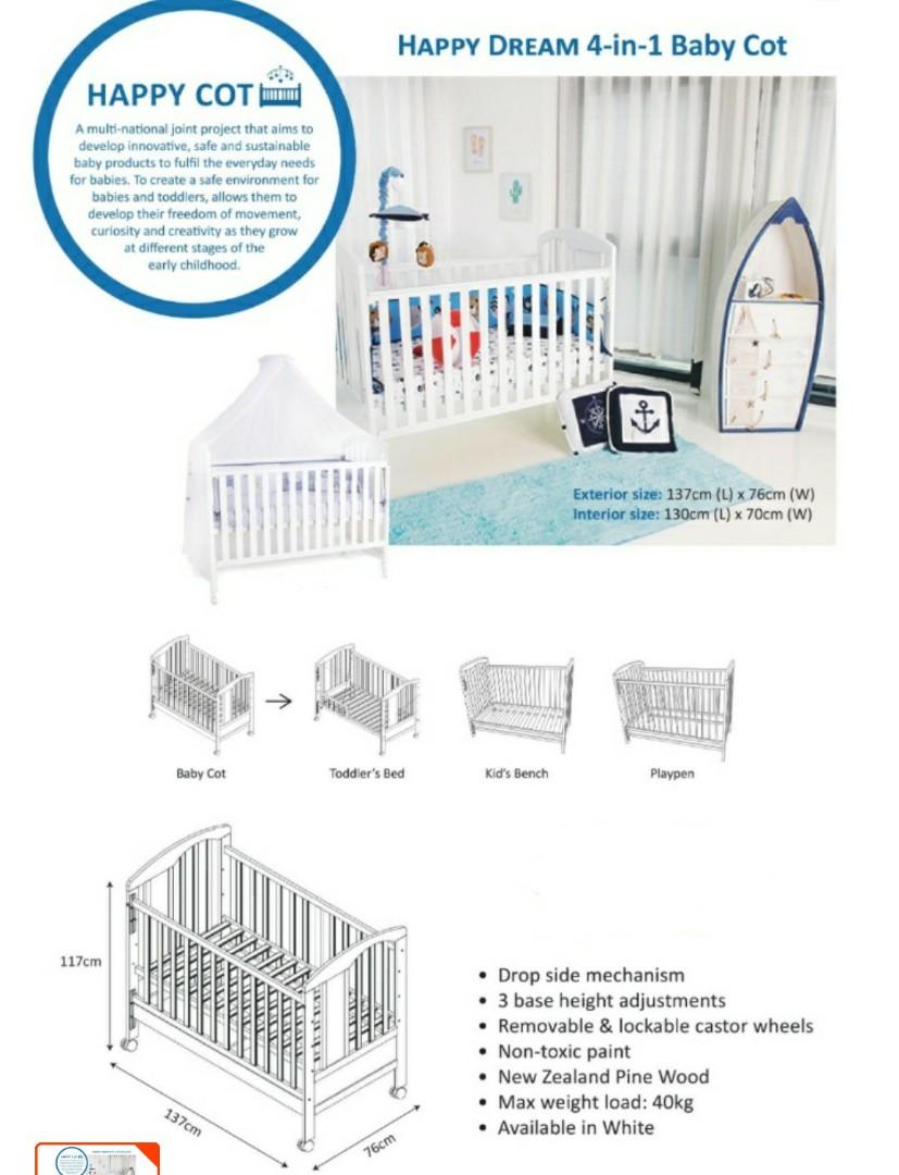 baby changing board for cot