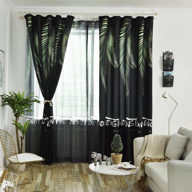 High Shading Black Blackout Curtains For Bedroom Blinds Window