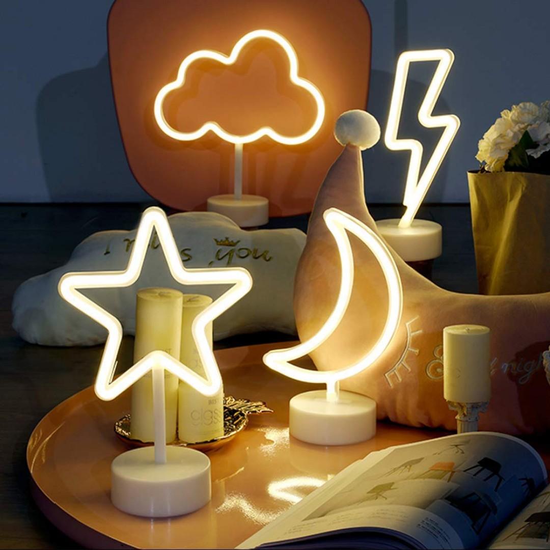 K772 Xiyunte Star Light Led Neon Signs Furniture Home Decor
