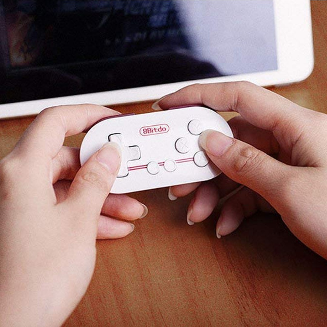 K786 Gam3gear Palm Pocket Size 8bitdo Zero Wireless Gamepad Controller Shutter For Android Ios Windows Mac White Red With Gam3gear Keychain Toys Games Video Gaming Gaming Accessories On Carousell