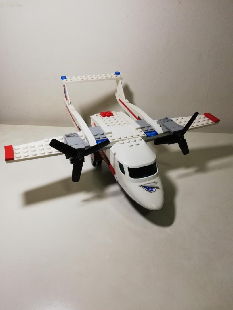 Lego City Air Ambulance Toys Games Bricks Figurines On Carousell - ambulance i did not build this roblox