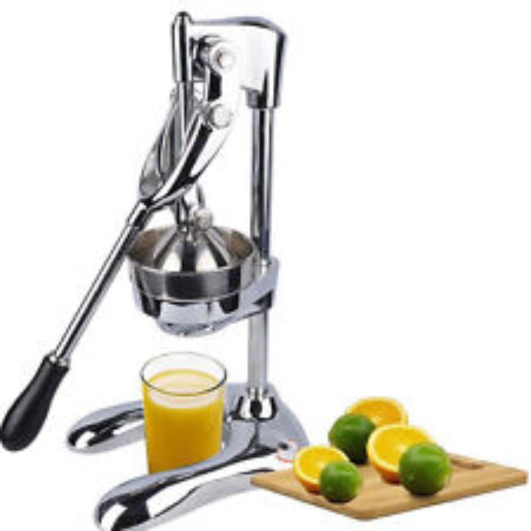Lemon squeezer Juice extractor heavy duty stainless juicer (Category: Juicers, Blenders & Grinders) located in Valenzuela. Submitted by eightlife_equipment (Listing ID 245733878, Image 1). Description: OTHER AVAILABLE PRODUCTS: • Beverage Dispenser • Blender • Milk Shaker • Milk Tea Barrels • Cup Sealers - Manual/Semi-Automatic/Automatic/Full • Cup Sealing Films • Chocolate Fountain • Tray Sealer • Rossetti Coffee Percolator • Drip Coffee Machine