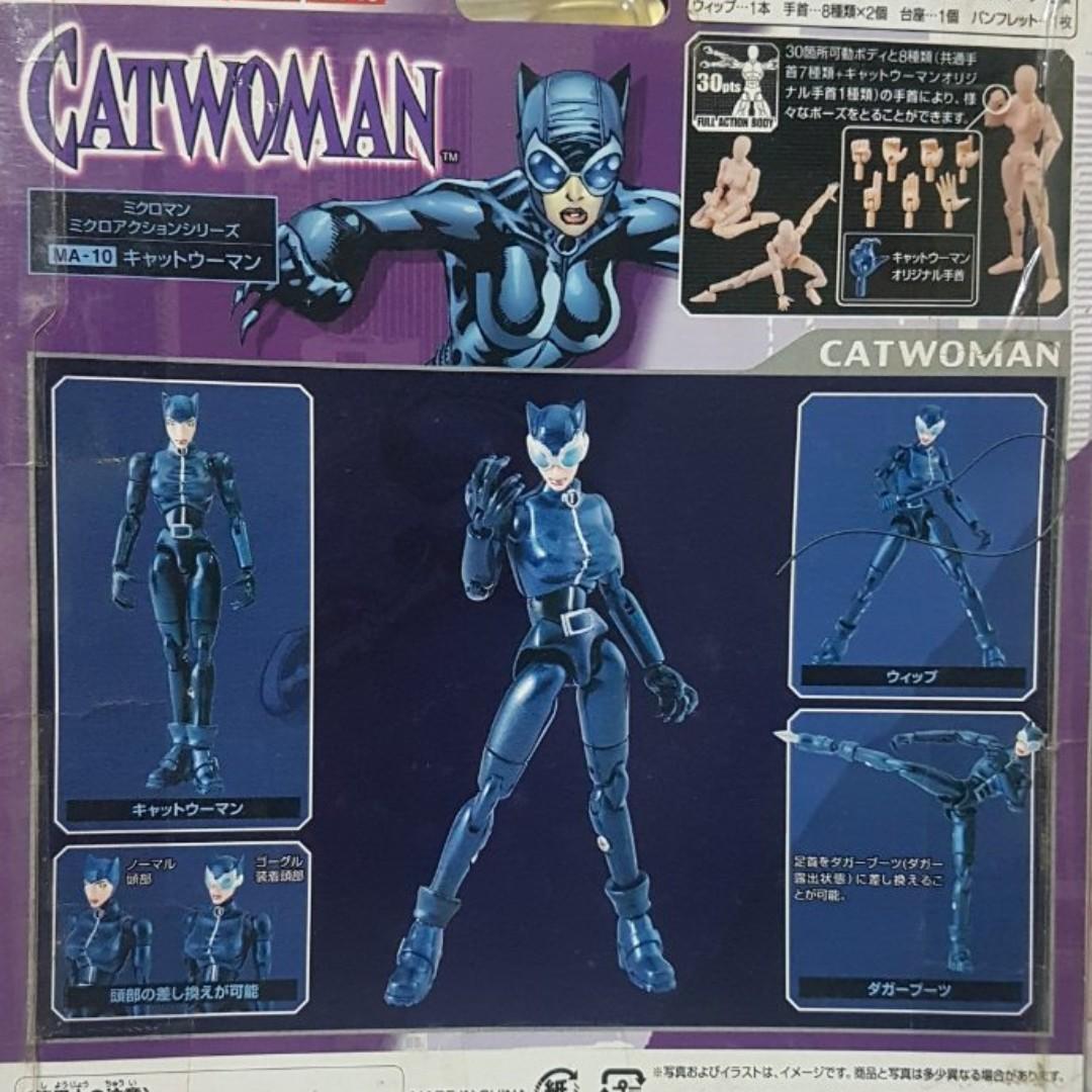 Microman Catwoman Comic Style Moc Hobbies Toys Toys Games On Carousell