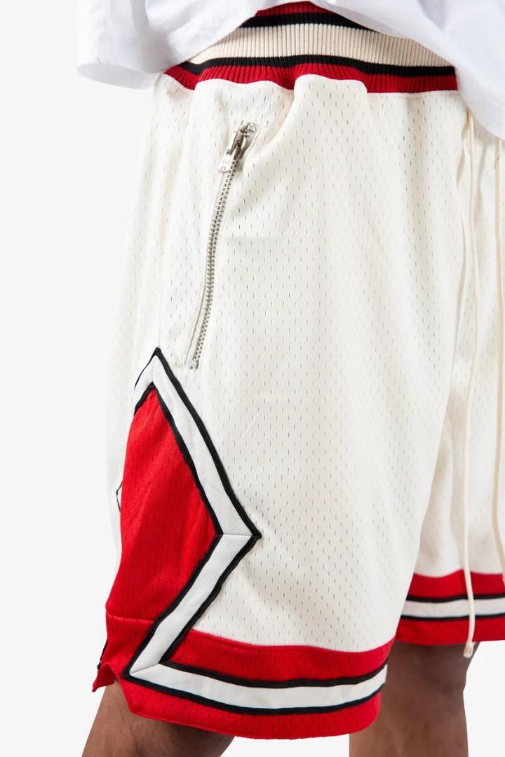 Classic Basketball Shorts - Red/White, mnml