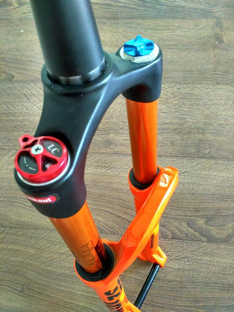 MTB Fork Ion UD 32 Gold Stanchion 120,140,160mm Thru Axle, Sports