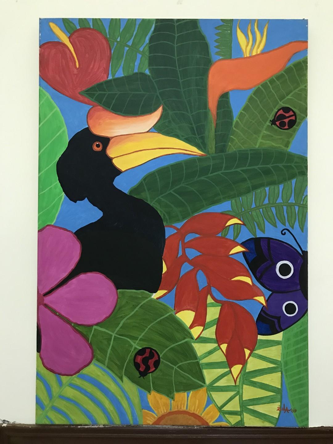 Naive Art For Sale Design Craft Artwork On Carousell