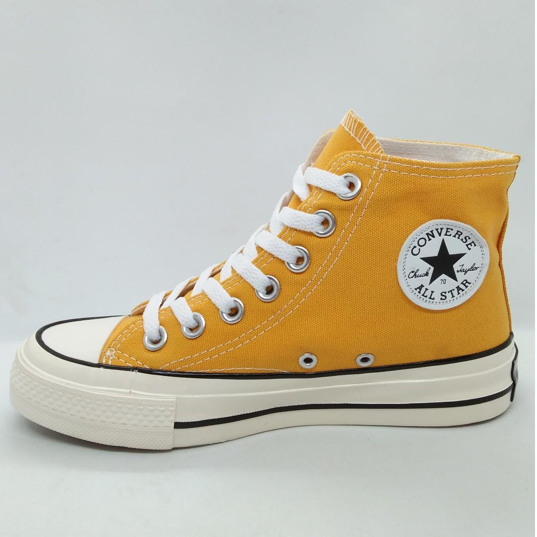 converse 1970s yellow high