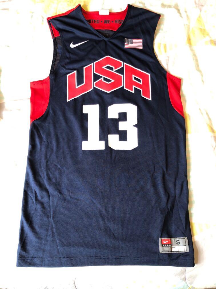 Nike Team USA basketball jersey, 運動產品, 運動衫 Carousell