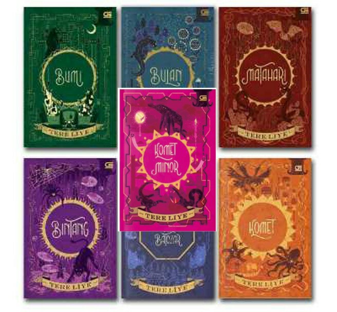 Novel Tere Liye 1 Set 7 Buku 150 000 Buku Alat Tulis Buku Di Carousell