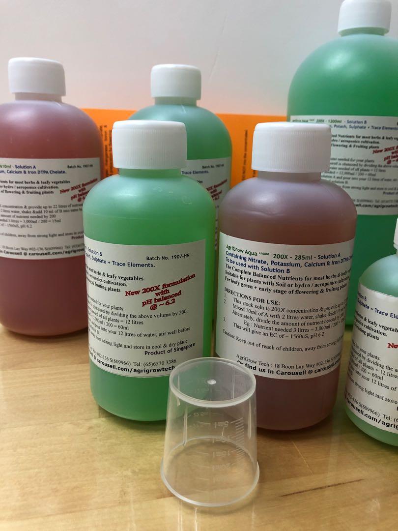 Nutrient For Hydroponic And Airplants Gardening Plants On Carousell