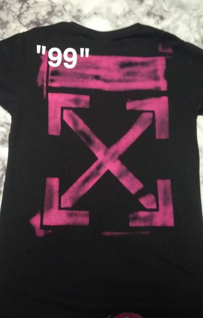 Off white cross tee discount
