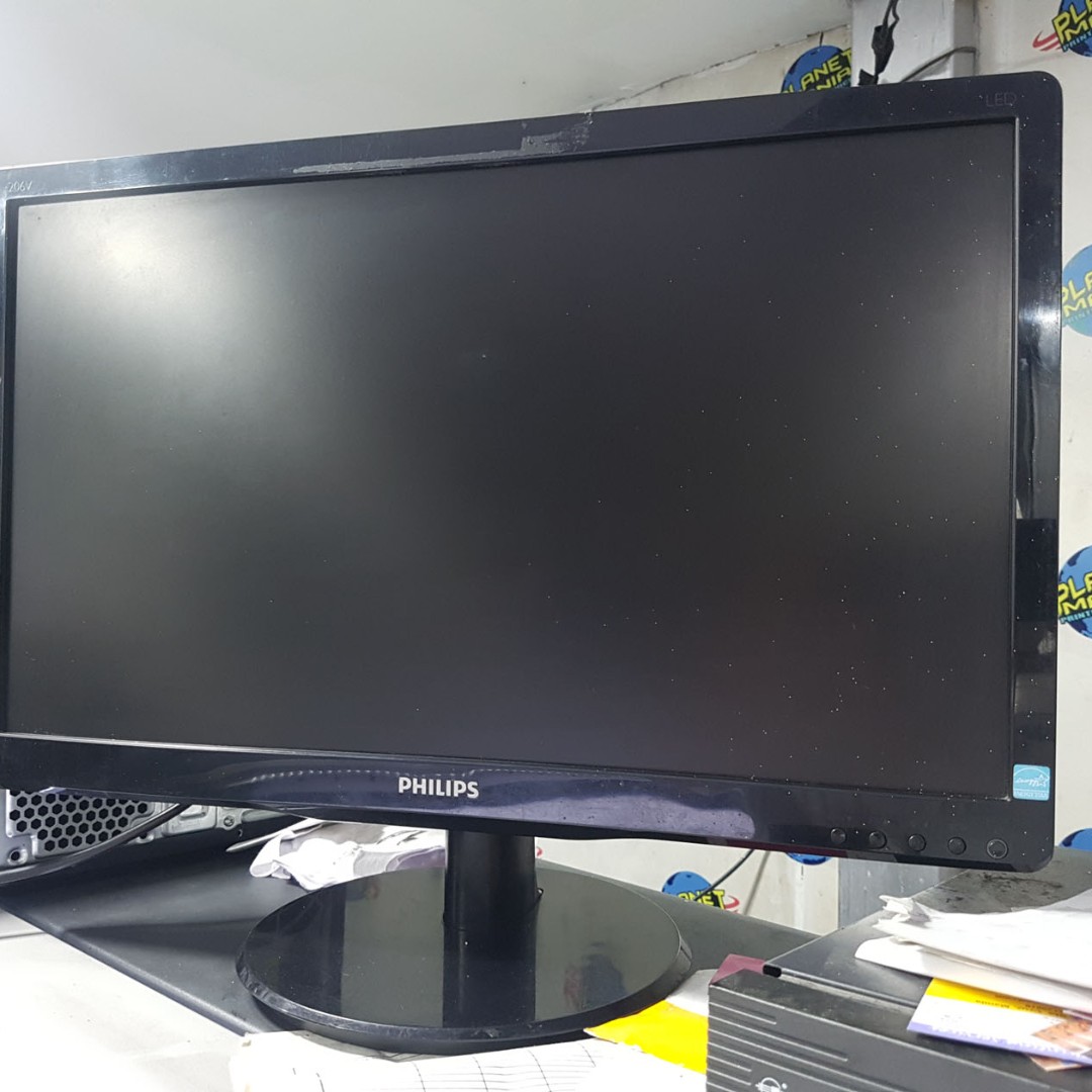Philips 20" LED 206V4L Monitor (50pcs available), Computers & Tech, Parts & Accessories, Monitor Screens on Carousell