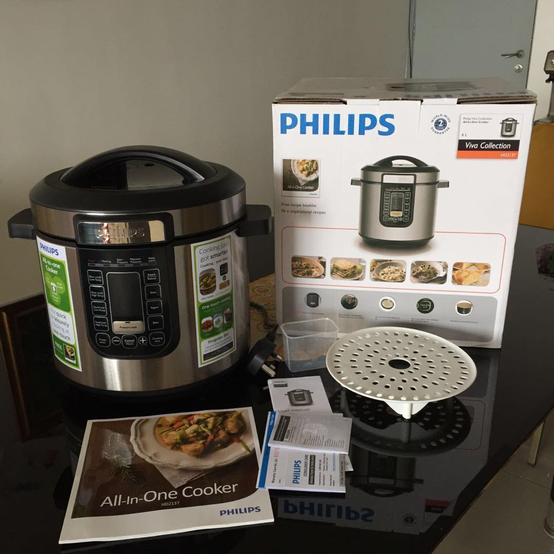 Philips 6l store pressure cooker hd2137