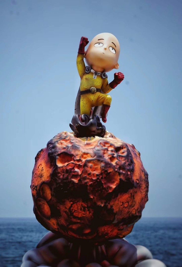 [PO] COLA STUDIO One Punch Man Statue Saitama, Hobbies & Toys, Toys ...