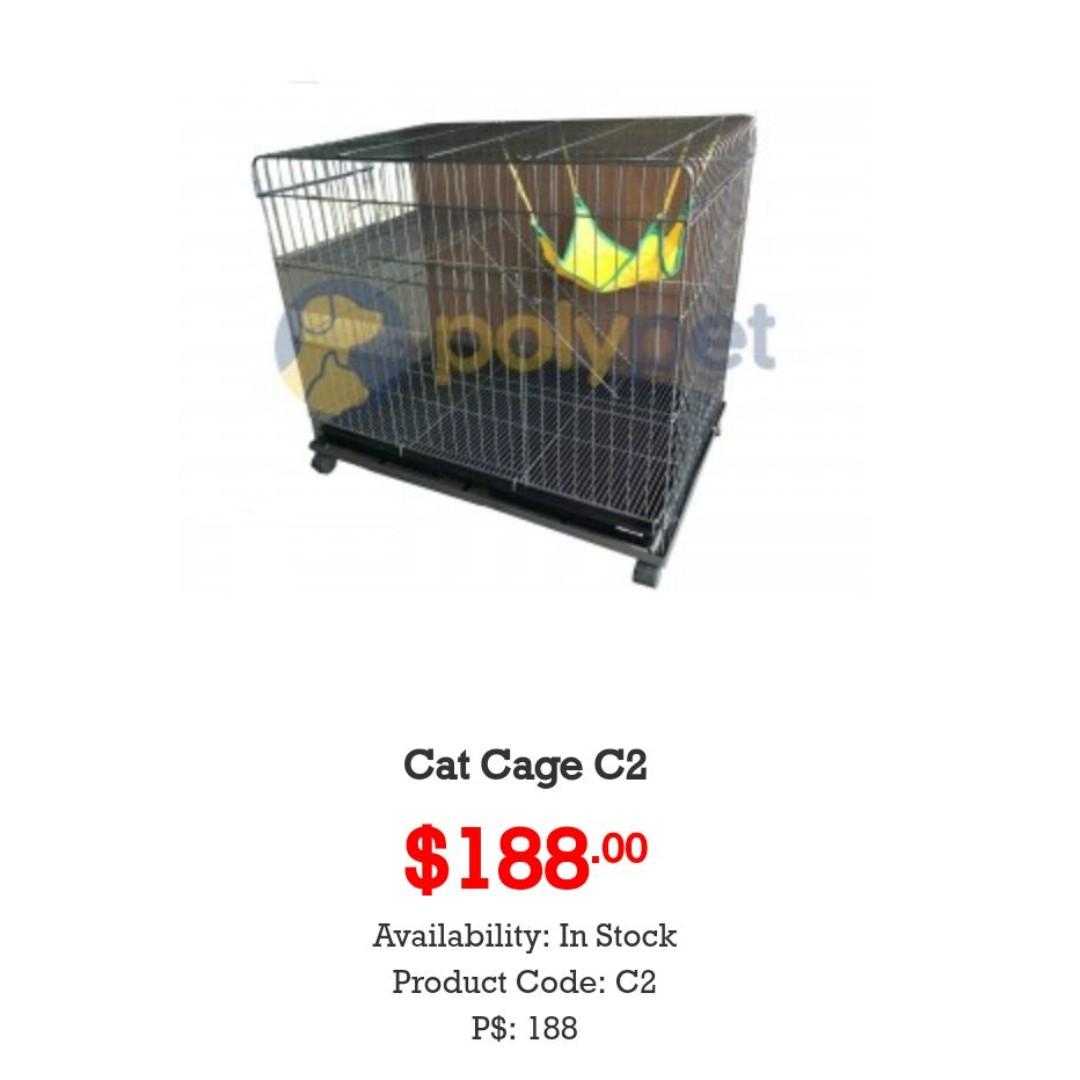 Polypet 2 Tier Cat Cage For Sale Very New Condition Pet
