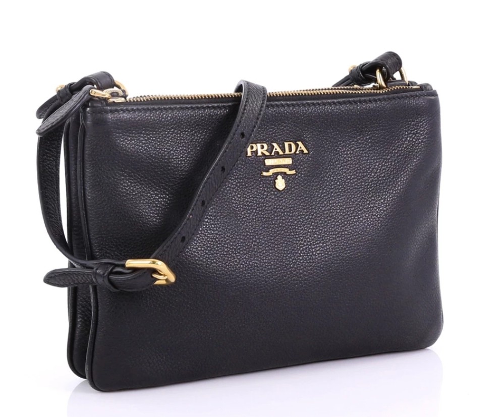 Prada leather sling bag, Women's Fashion, Bags & Wallets, Cross-body ...