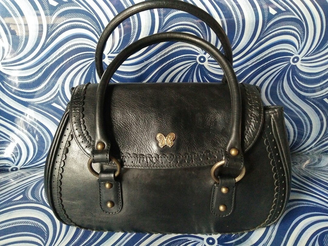 Anna sui leather new arrivals bag
