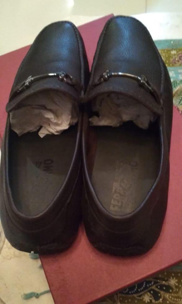 Salvatore Ferragamo Cancun 2 Preloved Size 8 Fesyen Pria Sepatu Sepatu Formal Di Carousell